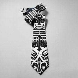 Haida Örn Åskfågel Nordvästra Columbia Slips