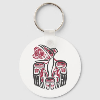 Haida Raven Design Nyckelring