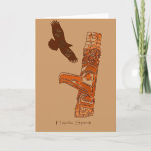 HAIDA SPIRIT Gift Collection Helgkort