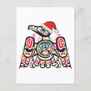 Haida Thunderbird Symbolism Ornament Target Jesus Vykort