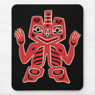 Haida Totem Design Mousepad Musmatta