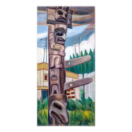 Haida Totem | Emily Carr | Fototryck