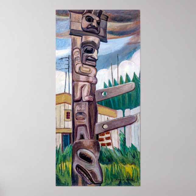 Haida Totem | Emily Carr | Poster (Framsidan)