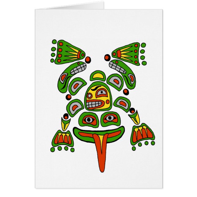 Haidagroda Hälsningskort (Framsidan)