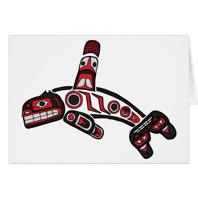 HaidaOrca 2012 Hälsningskort (Framsidan Horizontal)