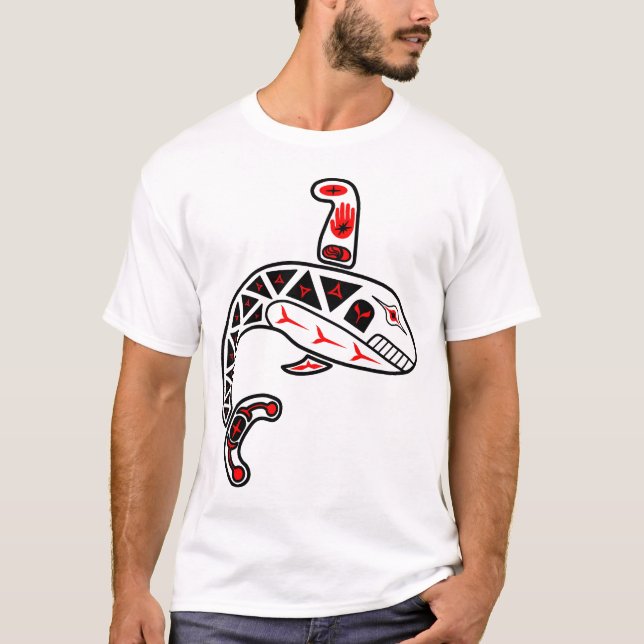 haidaorca t-shirt (Framsida)