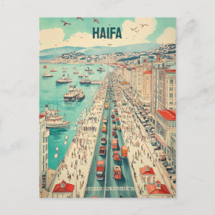 Haifa Israel Travel Vykort
