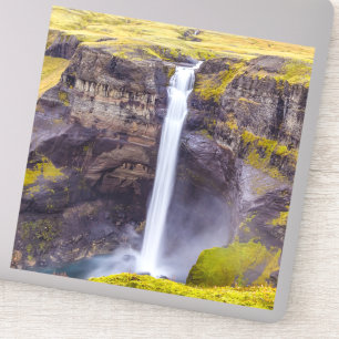 Haifoss vattenfall, Island Klistermärken