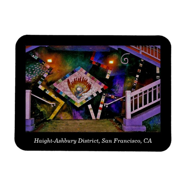 Haight-Ashbury District Magnet (Horisontell)