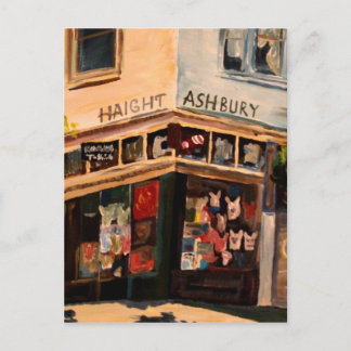 Haight Ashbury i San Francisco Vykort