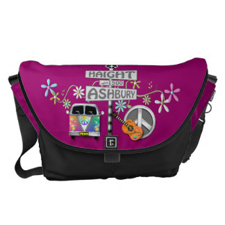 Haight och Ashbury knuffar hänger lös Messenger Bag