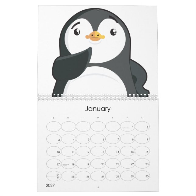 Haikoo Zookalender Kalender (Jan 2027)