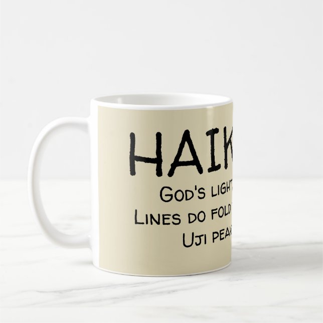 HAIKU 07 KAFFEMUGG (Vänster)