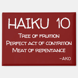 HAIKU 10 MAGNET