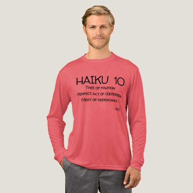 HAIKU 10 T SHIRT (Hel framsida)