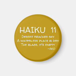 HAIKU 11-knapp Magnet