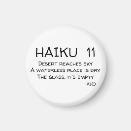 HAIKU 11-knapp Magnet