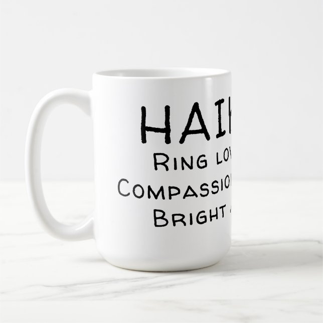 HAIKU 12 KAFFEMUGG (Vänster)