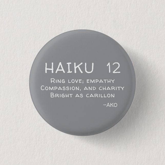 HAIKU 12 KNAPP (Framsida)