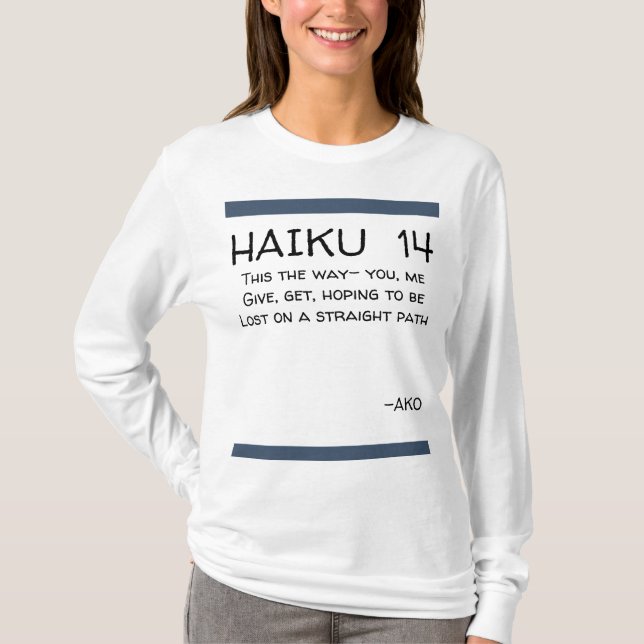 HAIKU 14 T SHIRT (Framsida)