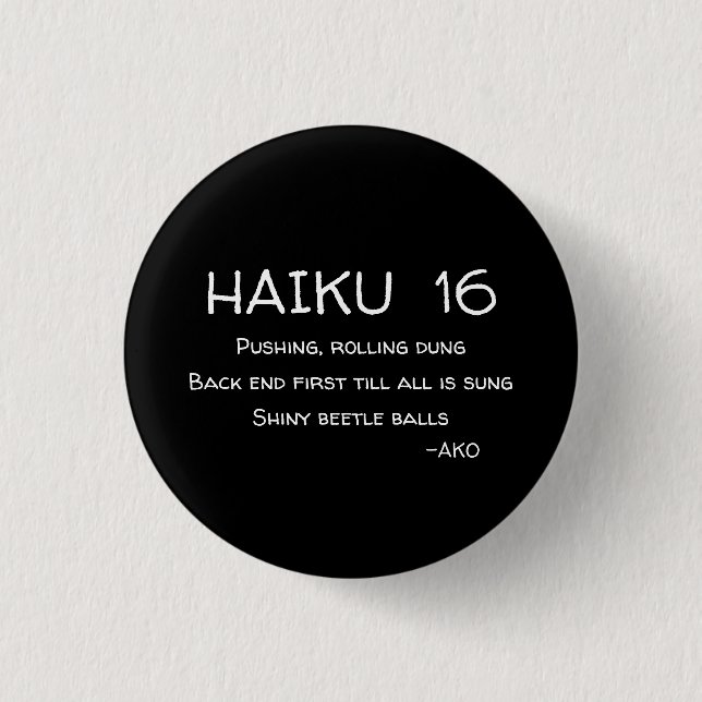 HAIKU 16 KNAPP (Framsida)