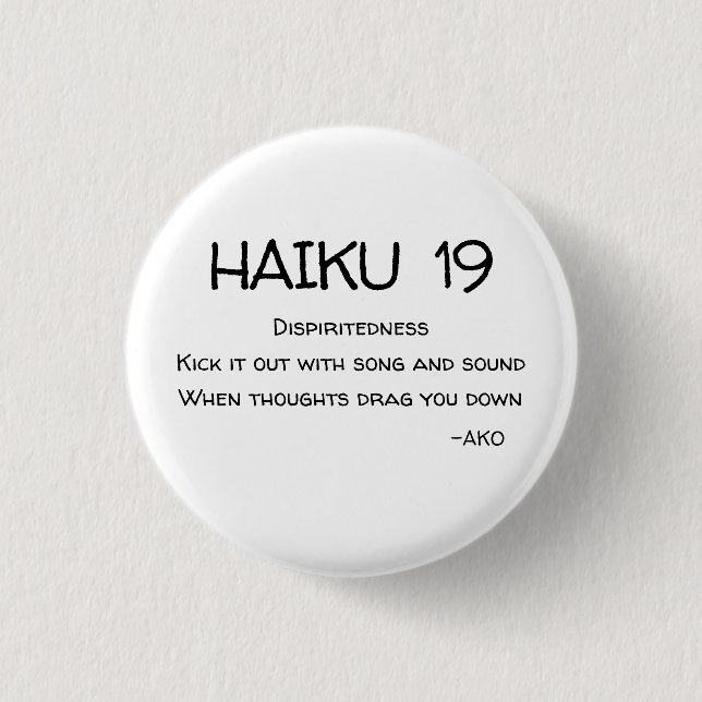 HAIKU 19 KNAPP (Framsida)