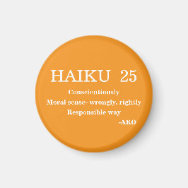 HAIKU 25 MAGNET