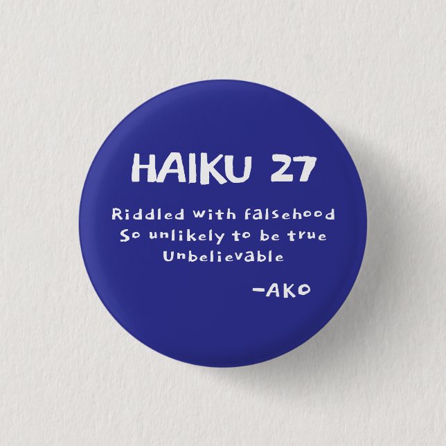 HAIKU 27 KNAPP (Framsida)