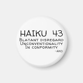 HAIKU 43 MAGNET
