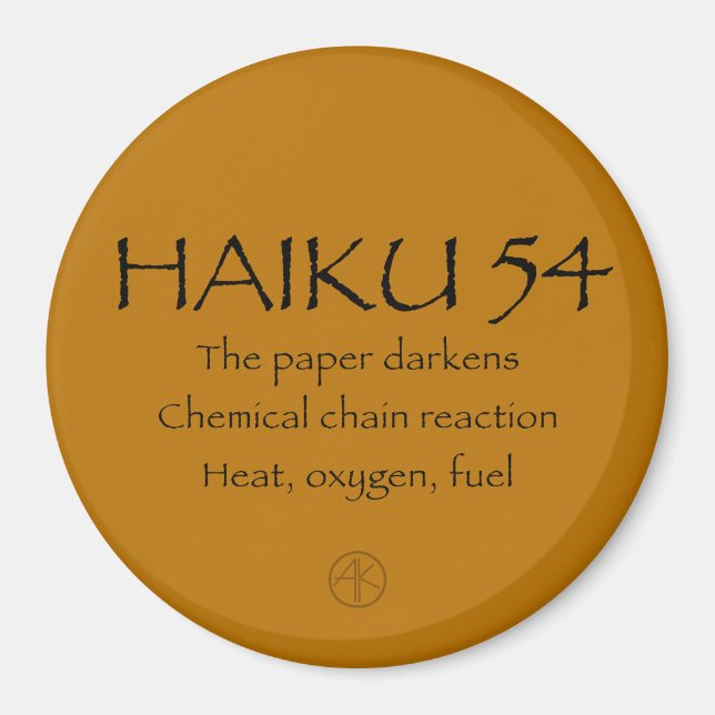 HAIKU 54 MAGNET (Framsidan)
