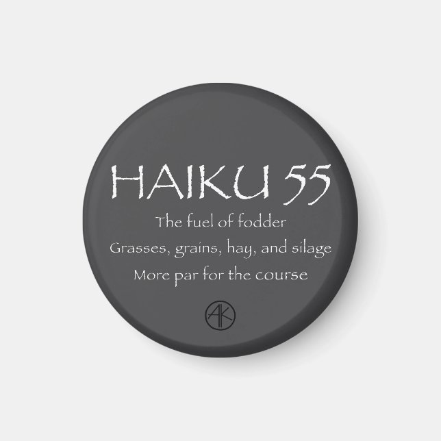 HAIKU 55 MAGNET (Framsidan)