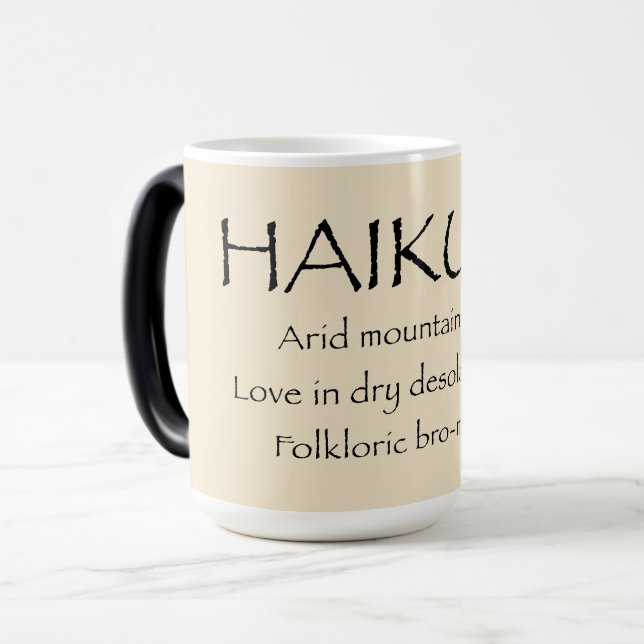 HAIKU 56 MAGISK MUGG (Framsida vänster)