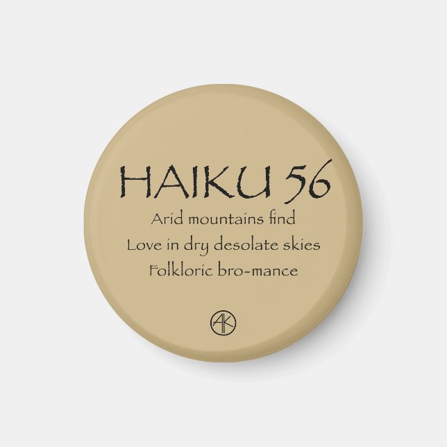 HAIKU 56 MAGNET (Framsidan)