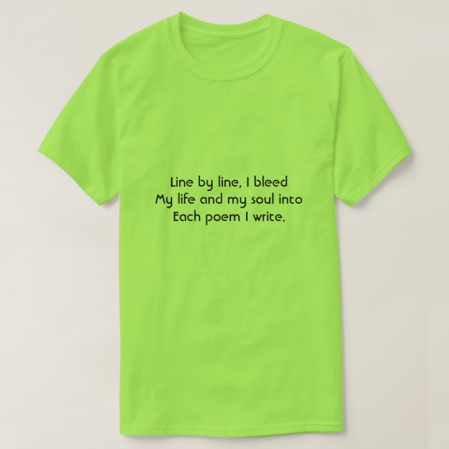 "Haiku 68" T-tröja T-shirt (Design framsida)