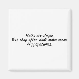 Haiku är enkel magnet