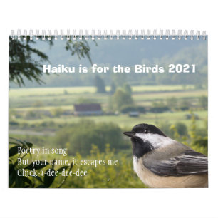 Haiku är för fågelkalendern - nr 2 - 2020 kalender