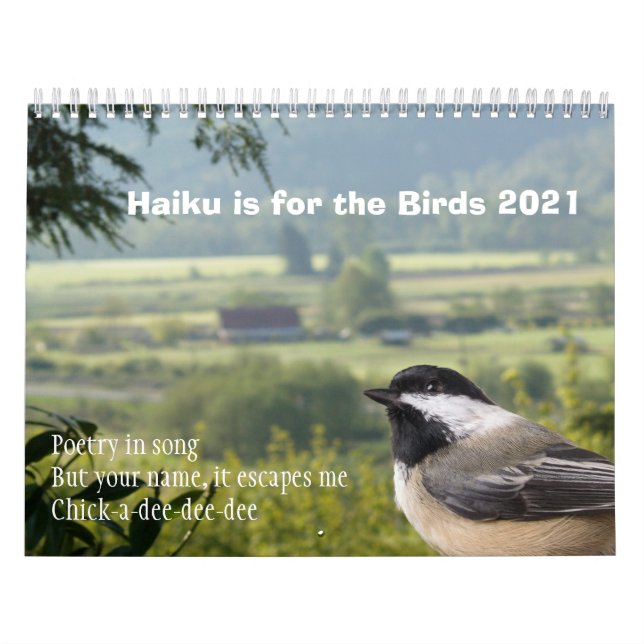 Haiku är för fågelkalendern - nr 2 - 2020 kalender (Omslag)