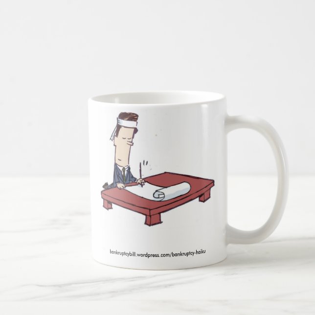 Haiku bankruptcybill.wordpress.com/bankruptcy-.. kaffemugg (Höger)