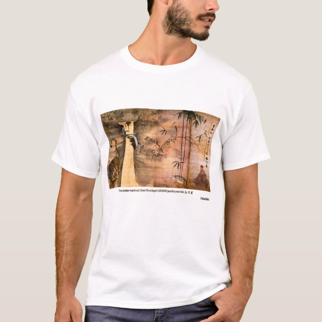 HAIKU by Matsuo Bashō T Shirt (Framsida)