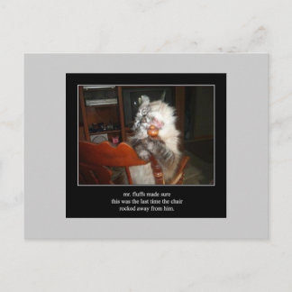 Haiku cat 15 vycard vykort