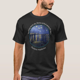 Haiku dikt, buddistisk poetry, Van Gogh-stjärnnatt T Shirt