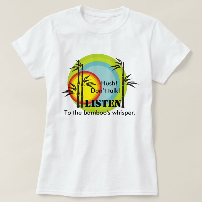 Haiku- Japansk dikt, asiatisk kulturskjorta T Shirt (Design framsida)