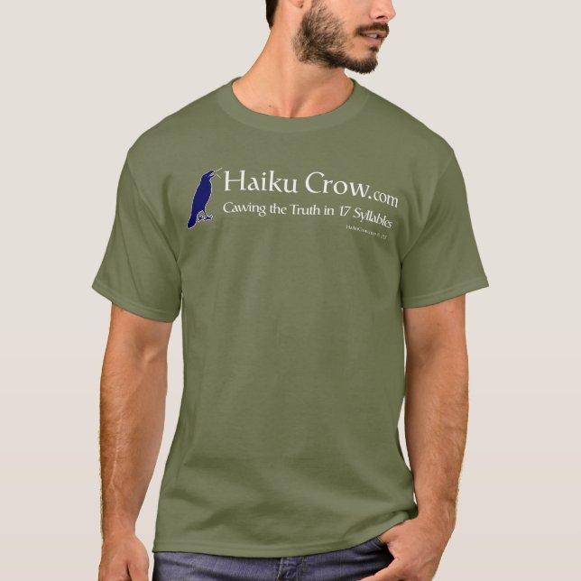 Haiku-Kråkan T Shirt (Framsida)