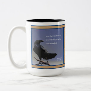 Haiku - Raven Autumn Dusk Två-Tonad Mugg