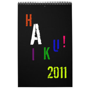 HAIKU! VÄGGKALENDER 2011 KALENDER