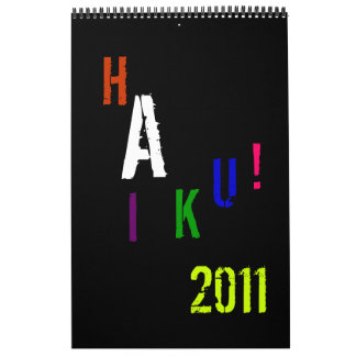 HAIKU! VÄGGKALENDER 2011 KALENDER
