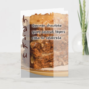 Haikufödelsedag Kort