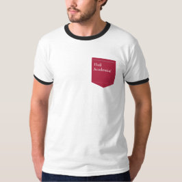 Hail Academia Ringer T-shirt