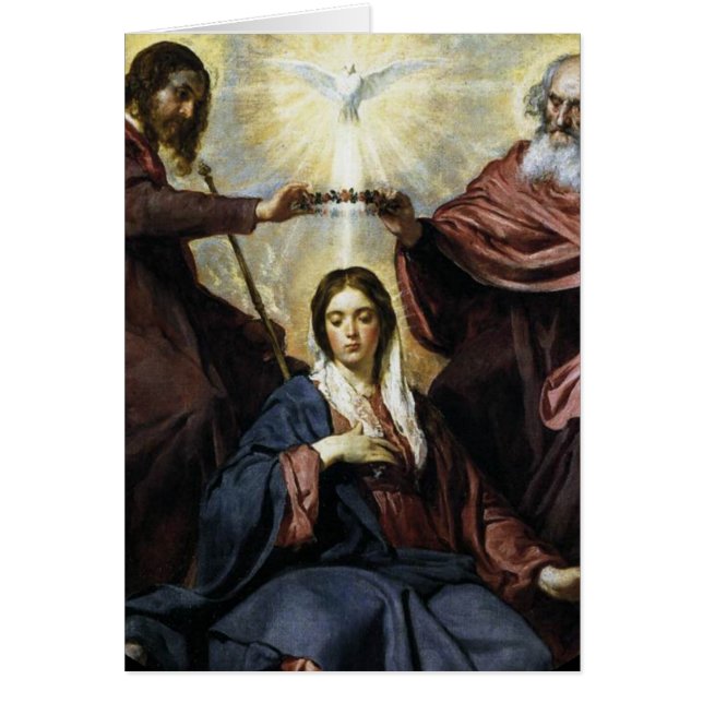 HAIL HELIGA QUEEN HÄLSNINGSKORT (Framsidan)