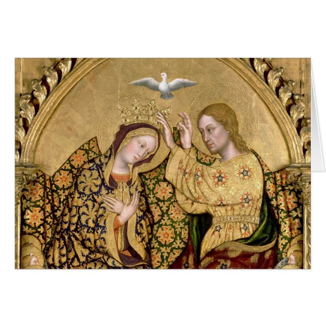 HAIL HELIGA QUEEN HÄLSNINGSKORT (Framsidan Horizontal)